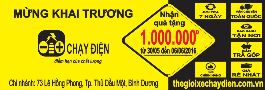 Thê Giới Xe Chạy Điện Bình Dương